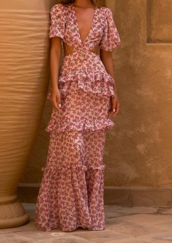 Anne Louise Boutique Cassini Cap-Sleeve