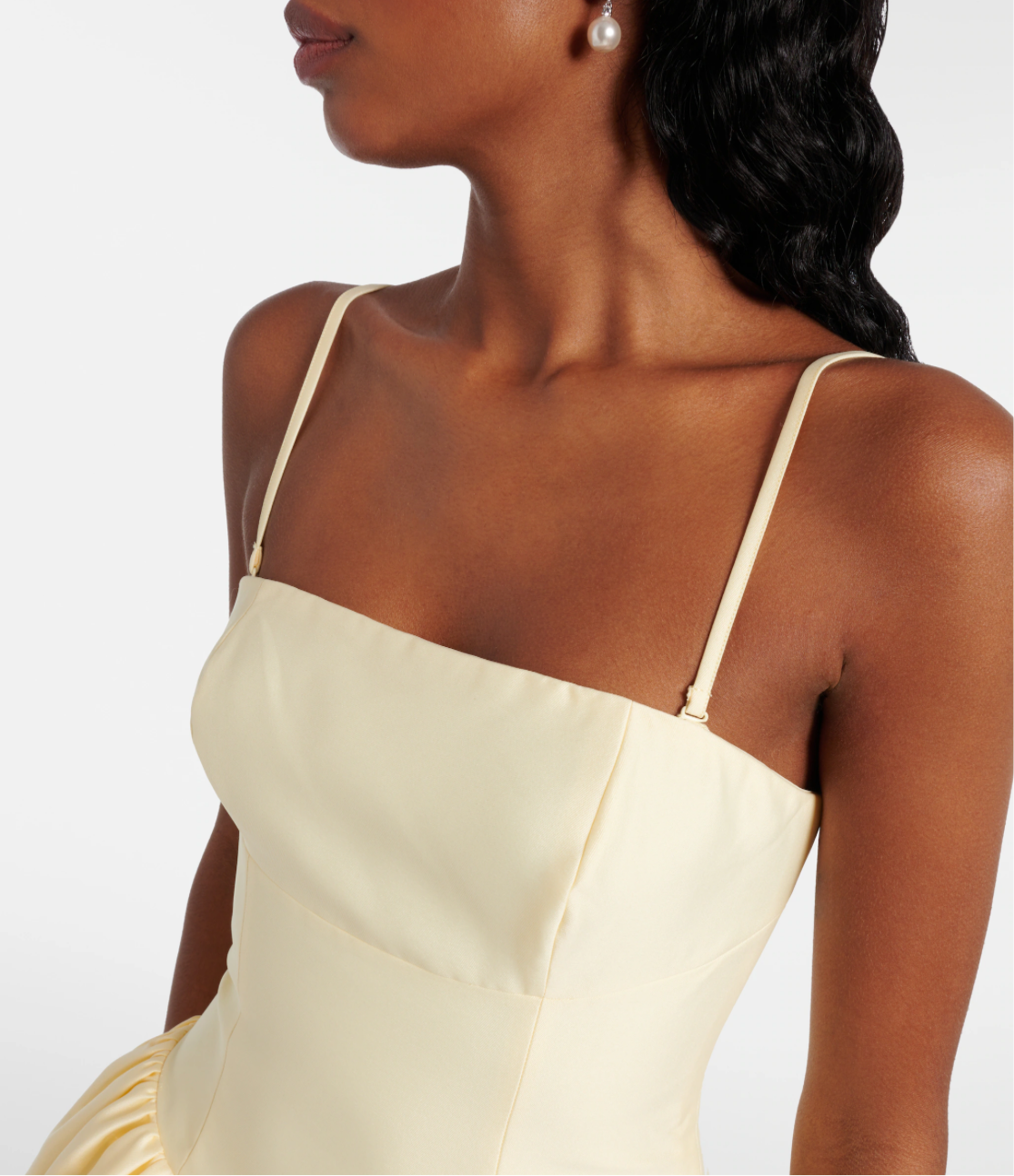 Self Portrait Yellow Taffeta